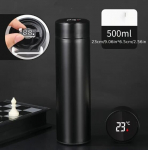 Roostevabast terasest isolatsiooniga kruus, must