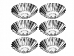 Metallist vormid tassikookide ja muffinite jaoks terasest 6 tk.