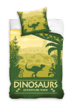 Noorte voodipesu 160x200 Jurassic World Dinosaurused roheline, Jaunimo patalynė 160x200 Juros periodo pasaulio dinozaurai Žalia