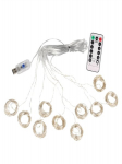 LED-kardin, 300 LED, 3x3 m