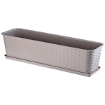 R&otilde;du lillepott, kast, alus, Caramel, 60 cm