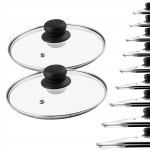 Klaaskaas 22cm Kuumakindel Universaal 2 tk