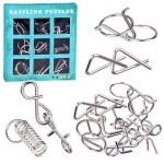 Metallist mosaiikpuzzle loogikapulm 9 t&uuml;kki ZA5066