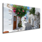 L&otilde;uendmaal Maastik elutoa seinale Charming street 80x120cm