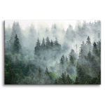 Maal Forest in Mist Dekoratsioon 80x120cm