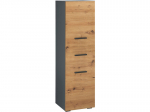Vannitoakapp Notio Living Malika, pruun/hall