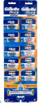 Gillette Sinine 3 Plus Mugavus Habemetera, 10 tk, Gillette Mėlyna 3 Plius Patogumas Skutimosi Kepurė, 10 Vnt.