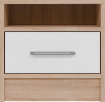 &Ouml;&ouml;kapp SMART, tamme v&auml;rvi/valge