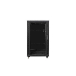 Lanberg Armoire Rack 22U 600X600 AUTOENSAMBLADE kuni 60 kg Must - FF01-6622-12B