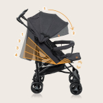 Sportlik k&auml;ru Lionelo Irma Dark Grey