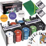Pokkeri komplekt Texas Hold'em VT23539, 200 m&auml;rki