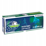 Plakativ&auml;rv 12 v&auml;rvi 20 ml "jalgpall" Starpak