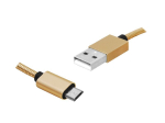 PS USB-mikroUSB kaabel 1m, kuldne.