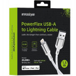 INNOSTYLE USB LIGHTNING MFI kiirlaadimiskaabel iPhone'i Kevlarile 2M