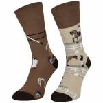 Ratsasokid, hobuse motiiviga, Comodo, Funny SM1/46, pruun/beež,