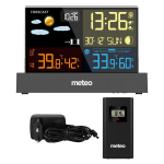 METEO SP110C ilmajaam DCF-iga, must