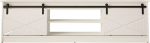 Telerilaud Cama Meble Granero, 200x56,7x35 cm, valge