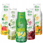 Siirup FruttaMax Ice tea citrinowa green light 500ml+limonka mint bez light 500ml+mango light 500ml+paranut light 500ml+spring light 500ml