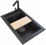 Granitan valamu k&ouml;&ouml;gisegisti sifoon Nook