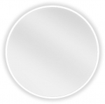 Vannitoa peegel Mexen Loft Round, 50 cm, valge