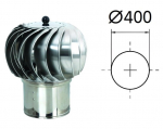 P&ouml;&ouml;rlev katuse ventilatsiooni deflektor, D-400 mm