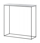 Konsoollaud ADRK Furniture Milan, must/hall