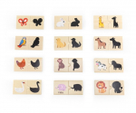 Viga 44747 Puzzle'i komplekt - sobita varjudega