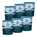 Koera m&auml;rgtoit PrimaDog Game Meal ulukilihaga, 6 x 260g