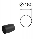 Suitsutoru 2 mm, D-180 mm, L-250 mm