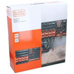 BLACK+DECKER t&ouml;&ouml;riistapink hoiuplaatide ja rippuvate tarvikutega - 98 x 23 x 43 CM