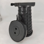 '1 tk plastikust &uuml;mmargune kaasaskantav kokkupandav taburet '