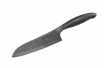 Samura Artefact K&ouml;&ouml;gi Santoku nuga 180 mm AUS-10 Damaskuse Jaapani teras 59 HRC