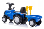 Pedaltraktor koos haagisega lastele New Holland sinine Sun Baby
