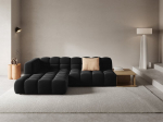 Pehme nurgadiivan Cosmopolitan Design Sky 4, must