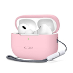 TECH-PROTECT SILIKOONIST APPLE AIRPODS PRO 1 | 2 TOLMUNE ROOSA