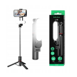 Selfie pulk (Selfie stick) Selfie teleskoopstatiiv L15 LED