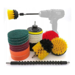 Puhastus- ja lihvimiskomplekt Drill Brush, 22 osaline