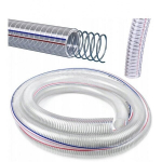 Tugevdatud tehniline imemisvoolik, 2" 3mm - 1 meeter