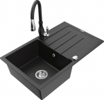 Graniidist k&ouml;&ouml;givalamu Mexen Bruno segisti ja sifooniga, Metallic black/silver/black