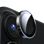 grūditud klaas iPhone 16&ldquo; / 16 Plus&ldquo; kaamerale &ndash; must