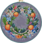 Ristpistekomplekt. Suurep&auml;rane puhkus 30x30 cm AAH-195