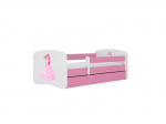 Lastevoodi ilma madratsita/sahtlita Kocot Kids BabyDreams Pink princess, roosa