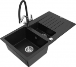 Graniidist k&ouml;&ouml;givalamu Mexen Matias segisti ja sifooniga, Black/Chrome