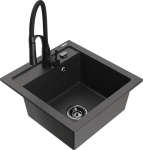 Graniidist k&ouml;&ouml;givalamu Mexen Vito segisti ja sifooniga, must graniit/must