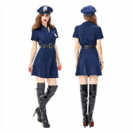 Politseiniku kost&uuml;&uuml;m naistele maskeerida politseinik karneval halloween l