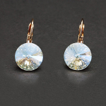 Earrings "Clarice II (Moonlight)" with Crystals From Swarovski&trade;