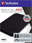 Verbatim k&otilde;vaketas Store n Go 256GB Portable SSD USB 3.2