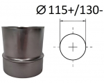 Adapter. D 115+/130- mm.
