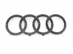 Audi A4 A6 A6 A7 Q3 Q5 Q7 Embleemir&otilde;ngad Logo M&auml;rgis Grilli must 4H0853605BT94 Ehtne