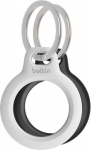 Belkin &uuml;mbris 1x2 Key Ring for Apple AirTag, must/valge MSC002btH35